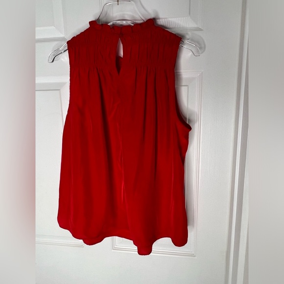 Joie Women’s Sleeveless Red Sleeveless Top Sz M - Picture 2 of 7
